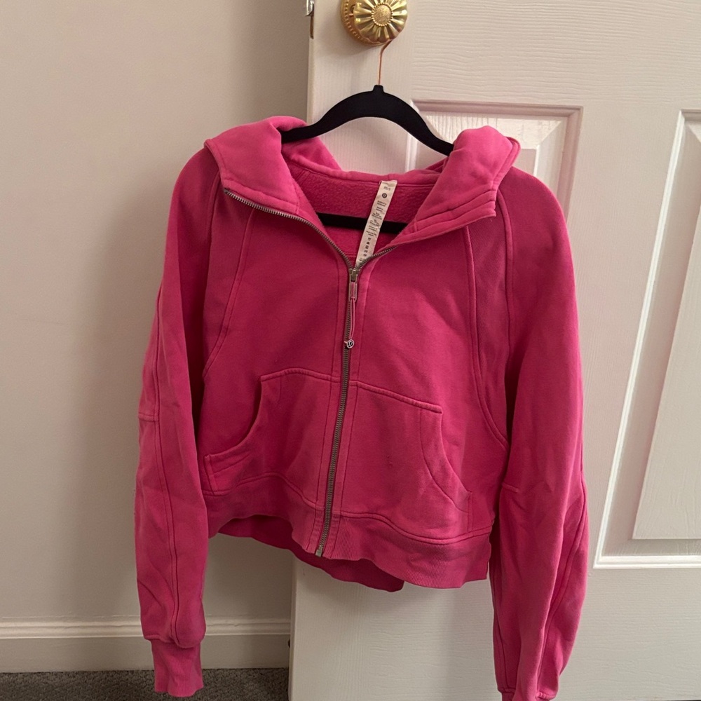 Sonic pink full zip scuba